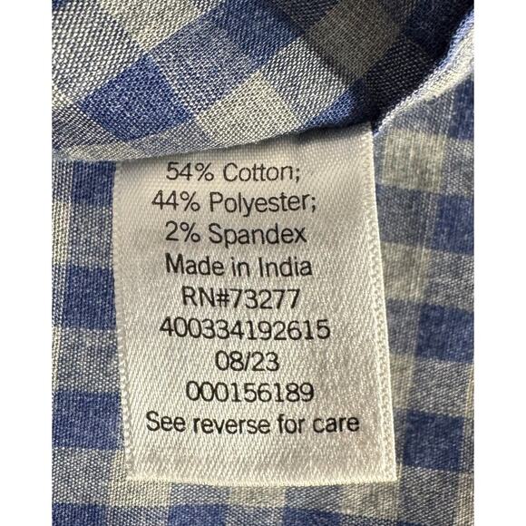 Sonoma Men's 3XB Button Down Long Sleeve Shirt - Picture 3 of 5